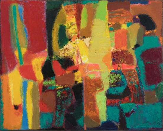 Петро Лебединець, Існування кольору, 1999, полотно, олія, 160х200