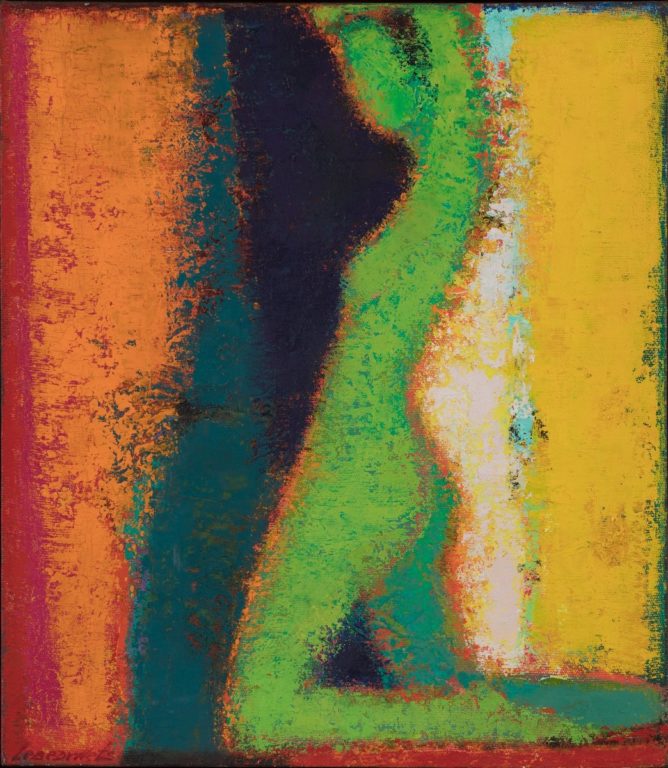 Petro Lebedynets, Morning light, 2001, oil, canvas, 56x49