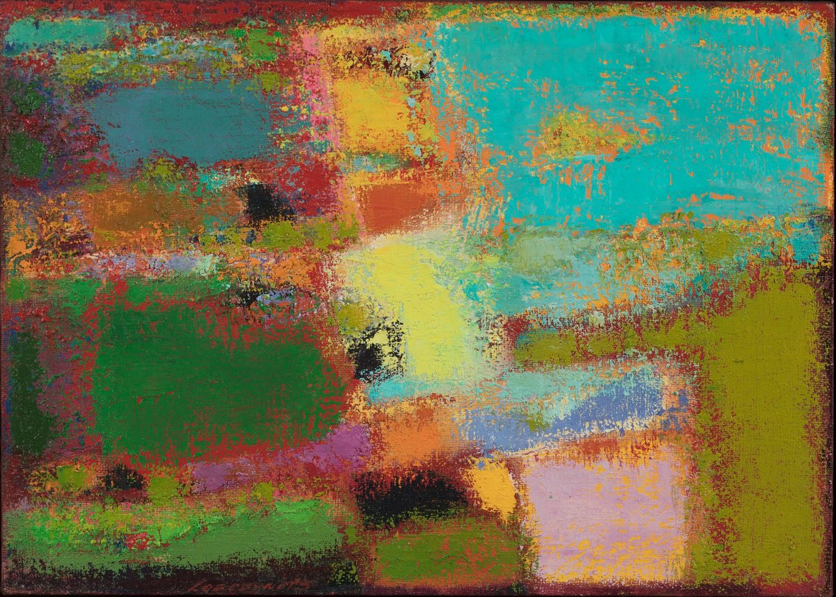 Петро Лебединець, М’яке світло, 2000, полотно, олія, 50х70