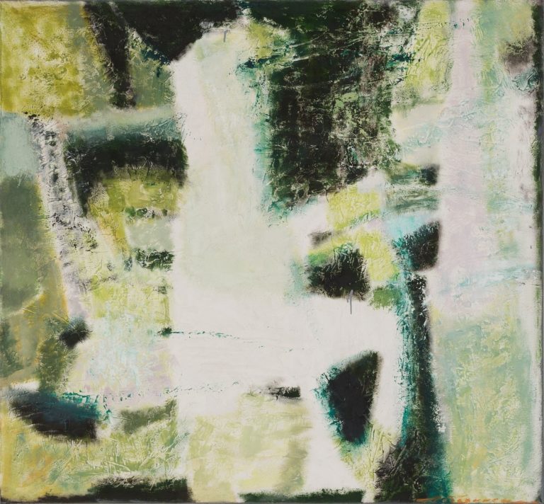 Petro Lebedynets, Composition 7, 2019, oil, canvas, 110x120