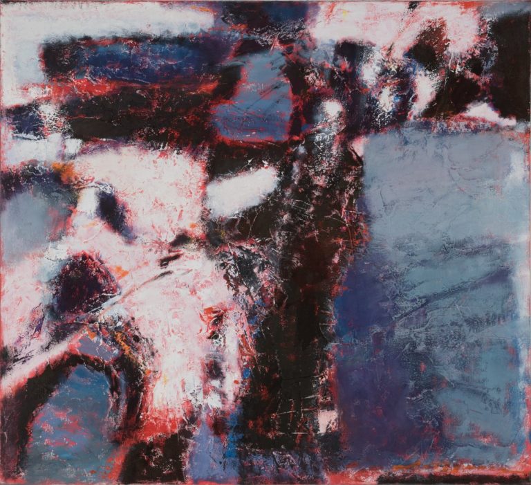 Petro Lebedynets, Composition 2, 2019, oil, canvas, 110x120