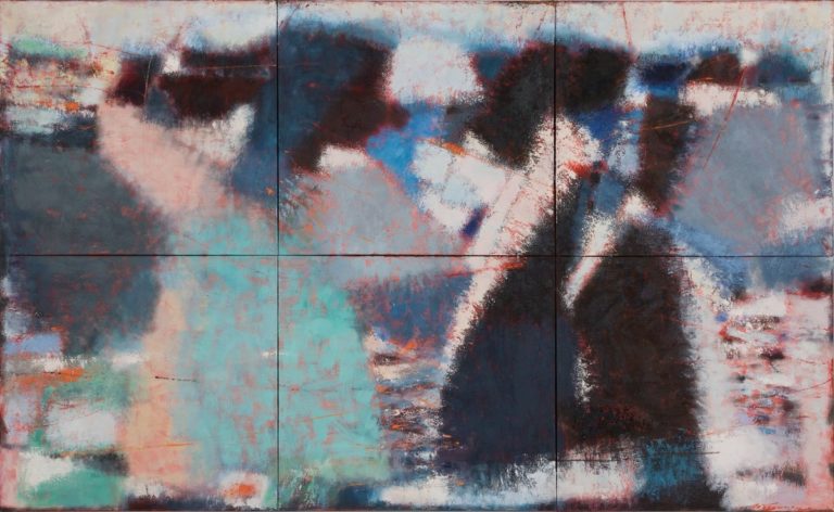 Petro Lebedynets, Illusion 2, 2018, oil, canvas, 180x300
