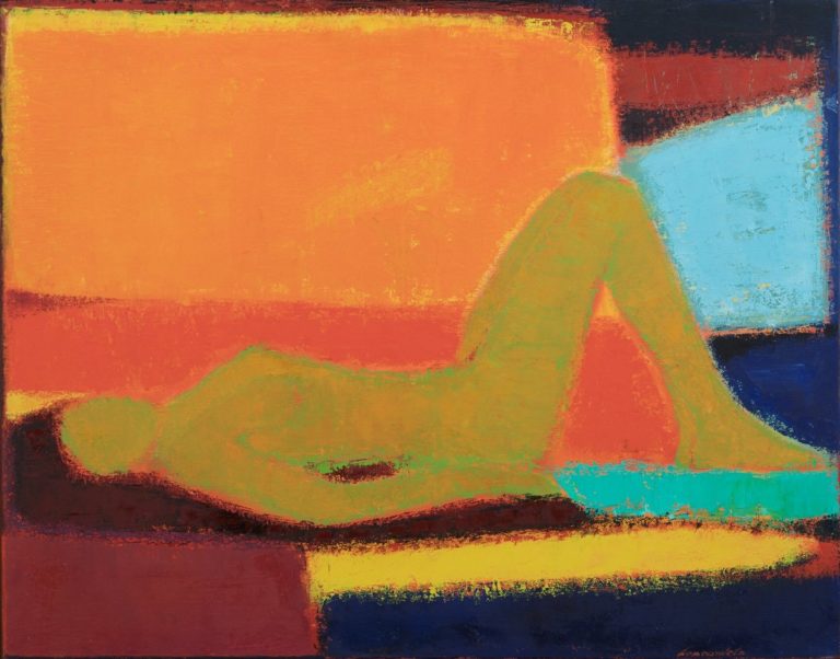 Petro Lebedynets, Calmness, 2002, oil, canvas, 110x140