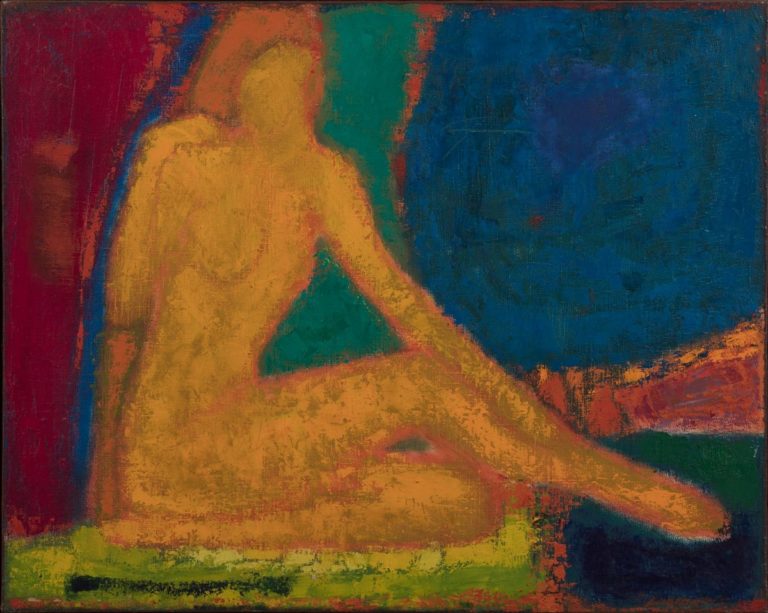 Petro Lebedynets, Sunday, 1999, oil, canvas, 80x100