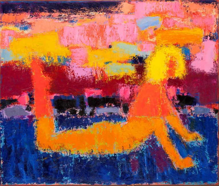 Petro Lebedynets, Evening, 2012, oil, canvas, 110x130